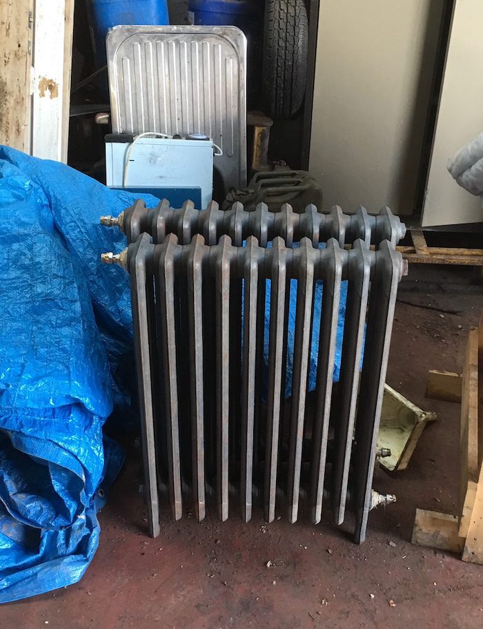 cast iron radiators - stripped - Glasgow cast iron radiators - stripped - Glasgow